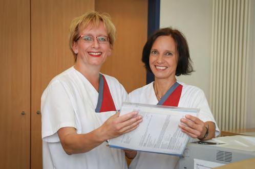 de Claudia Friedrich Ltd. Oberärztin Geriatrie Dr. med. Michael Kowar Oberarzt Geriatrie Stationsschwestern: Silvia Reisch, exam. Krankenpflegerin Susanne Leinert, exam.