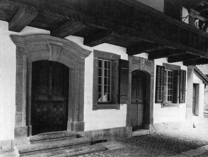 Riedtwil-Seeberg: Der prächtige spätbarocke Wohnstock wurde zusammen mit dem Bauernhaus nebenan vollständig restauriert.