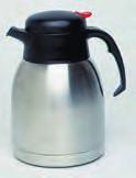 96 Isolier- Kannen Vacuum-Kaffeekanne, mit Kunststoffoberteil - auch