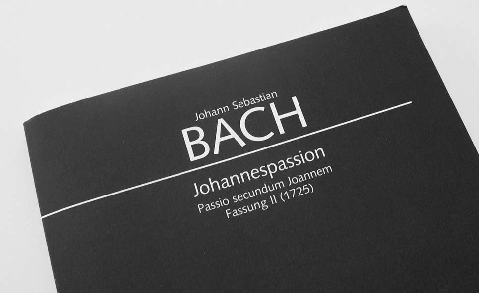 Bach s Johannes-Passion die Zweite von 1725 Eine Bach sche Passion keine Rarität in Kirche oder Konzertsaal. Meist ist es jedoch die Matthäus-Passion. Weniger oft hört man die Johannes-Passion.