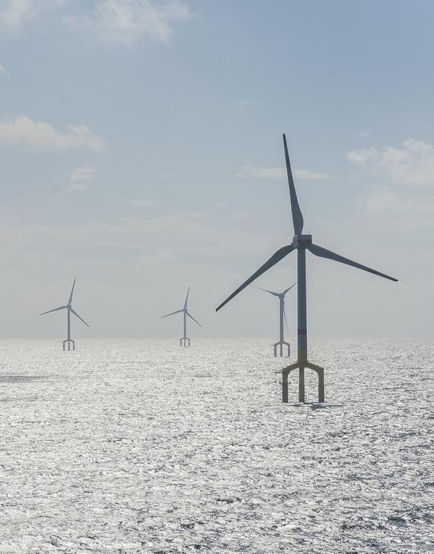 Wind Beispiel: Offshore-Windpark für negativen MRL Baselinebestimmung durch ständige Ermittlung einer möglichen