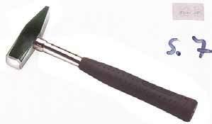 Schlosserhämmer Locksmiths Hammer Ultramid Schlosserhammer - Ultramid mit unzerbrechlichem ULTRAMID-Kunststoffstiel - abwaschbar, fettabweisend und vibrationshemmend - mit Sicherheitsverkeilung und