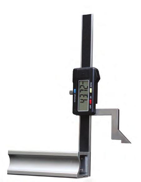 Messuhr-Hater für Höhenmessgeräte T 160 Dia support for height gauge zur Aufnahme von Messuhren mit ø 8 mm