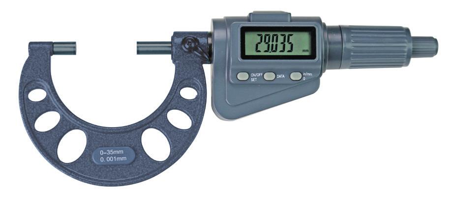 Digital-Bügelmessschraube 238,- geeignet zur Messung von Sacklochbohrungen mit