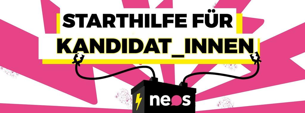 NEOS Starthilfe für Kandidat_innen Mein Beitrag für ein neues Niederösterreich inspired by Business Model You Wir unterstützen Dich bei der Vorbereitung Deiner Kandidatur!