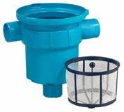 Pumpen für die Gartenbewässerung - Regenwasserfilter Filter für den Einbau in Erdtanks (Kunststoff) Filter für den Einbau in Regenwasserspeicher aus Kunststoff oder Beton alle Anschlüsse in DN 100