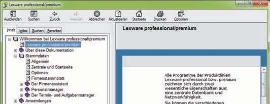 Hilfe im Programmpaket Lexware financial office professional Das Register Inhalt Ausgangssituation: Sie möchten Informationen zum Thema Termin- und Aufgabenmanager und dessen Nutzung für die
