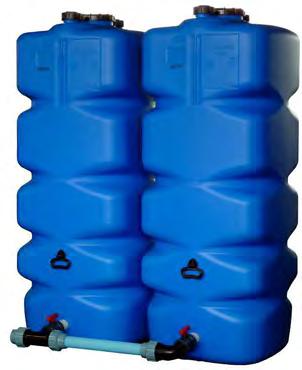 Aqua PE-Behälter Gewicht Deckel oben Schraubkappen oben CHF 9-050 9-05 750 Liter
