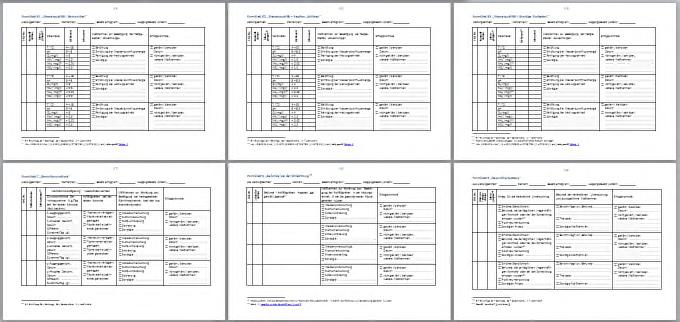 Leitfaden Tierschutzindikatoren Formblätter Insgesamt 8 Formblätter, auch zur Dokumentation der Maßnahmen zur Beseitigung festgestellter