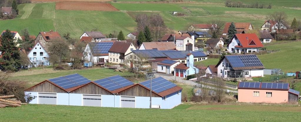 Einzelbetrachtung: Photovoltaik Photovoltaik 49 Anlagen im Gebiet der Gemeinde 49 Anlagen im Gemeindege biet