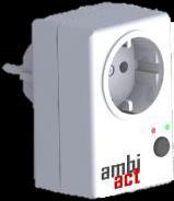 Aktivitätssensor (ambiact) Der Sensor kann nahezu zwischen jedes