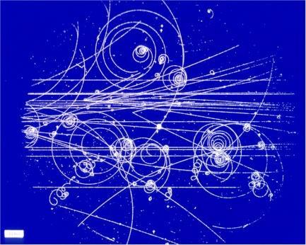 Teilchenspuren elektrische Signale