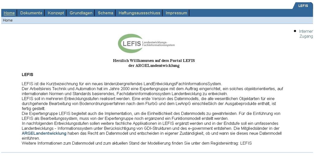 EG LEFIS Portal www.landentwicklung.