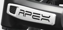 Dank dieser Legierung befindet sich das Modell APEX Aluminium in einer neuen Kategorie der verstellbaren Leistung. Technische Spezifikationen: Technische Spezifikationen: Rahmen Material Gewicht Max.