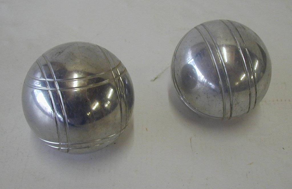 21411 Boule-Kugeln Boule Originale, aus Metall, französischm