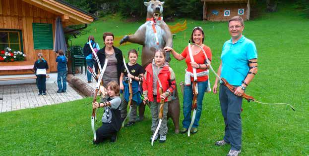 Tourismusverband Schladming Bogenschießen für Kinder Jeden Donnerstag von 10.00 bis 12.
