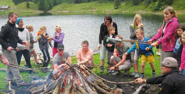 Tourismusverband Schladming Familien-Abenteuerwanderung Jeden Mittwoch ab 10.00 Uhr wandern wir zum Naturparadies Duisitzkarsee (ca. 1,5 h Gehzeit und 450 Höhenmeter).