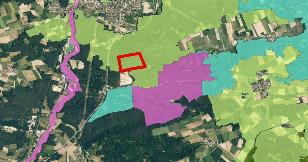 Schutzgebiete und Objekte des BayNatSchG Gemäß der Landschaftsschutzverordnung bedarf es für Abgrabungen oder Aufschüttungen einer Erlaubnis durch die Untere Naturschutzbehörde im Landratsamt Roth. 1.