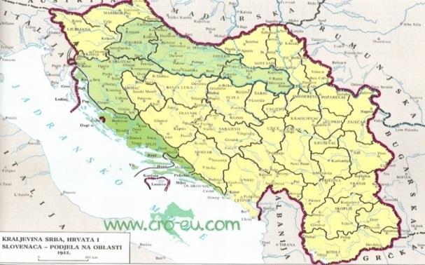 Königreich der Serben, Kroaten und Slowenen Reiner Katasterertrag Gesetz über das Grundkataster (1929.