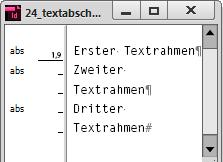 7.9 Textrahmen 183 1 var textframe = app.selection[0]; 2 with (textframe.textframepreferences) { 3 autosizingtype = AutoSizingTypeEnum.