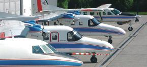 Die hochmodifizierten Messplattformen (Cessna 208B, Dornier 228, Dassault Falcon 20 E5) sind in der Lage in dem klimarelevanten Teil der Atmosphäre bis in die Stratosphäre hinein zu forschen.