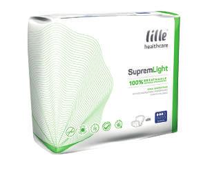 Einlagen für leichte bis mittlere Inkontinenz Lille Suprem Light Extra Einlagen Lille Suprem Light Einlagen sind geeignet bei leichter Inkontinenz.