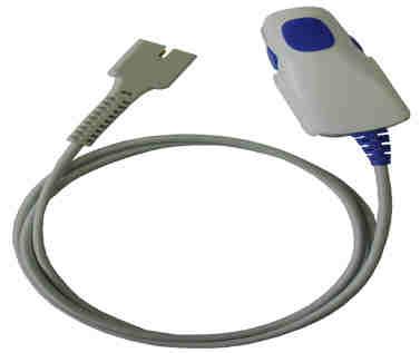 290 / 295, sowie alle Monitore mit Nellcor-Option (ohne OxiMax) Fingerclip-Sensor für Erwachsene, Stecker Sub-D 9pin
