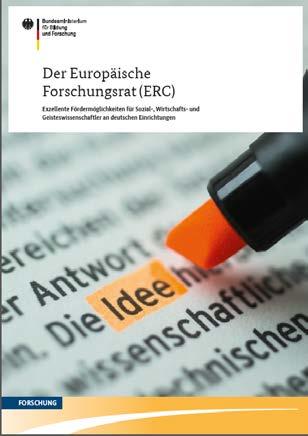 Mehr Informationen zum ERC Beratung durch die NKS ERC: http://www.eubuero.de/erc.