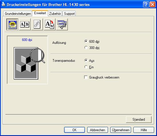 Registerkarte Erweitert Unter Windows NT 4.