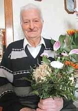 Geburtstag Herrn Gert Berger am 30.03.2018 zum 70. Geburtstag Frau Frieda Schwerinsky am 01.04.2018 zum 85.