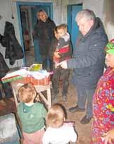Die in Dommitzsch und Trossin gesammelten Pakete und Hilfsgüter der Adventsaktion sind tatsächlich angekommen.