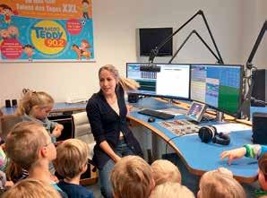 Kinder, Jugend und Schule Hort Die Coolen Kids zu Gast beim Radiosender Teddy Live dabei!