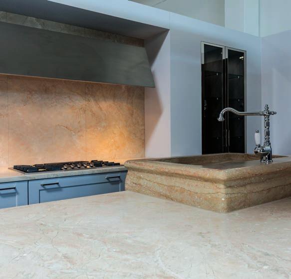 NATURSTEIN Küchenarbeitsplatten aus Naturstein überzeugen durch ihre vielfältigen Gestaltungsmöglichkeiten.