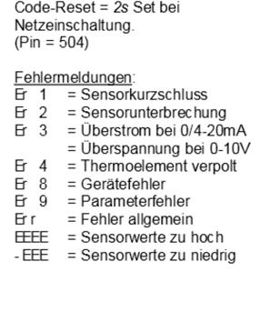 9 s s r r A r - L A- L Er r Limit Zyklus Relay t St AL E AL 1 d of f 1.. h 1.