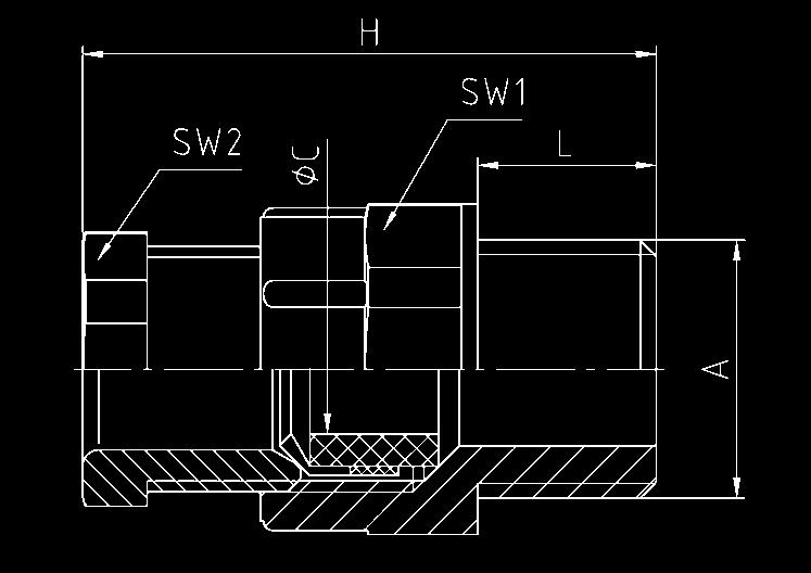 KRALLEN Kabelverschraubung / KRALLEN cable gland Druckschraube Polyamid PA6 GF30 Klemmkäfig Polyoxymethylen POM (Hostaform C) Dichtring SBR/NBR Zwischenstutzen Polyamid PA6 GF30 Anschlussgewinde