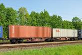 Metall und Eisenwaren Containertragwagen