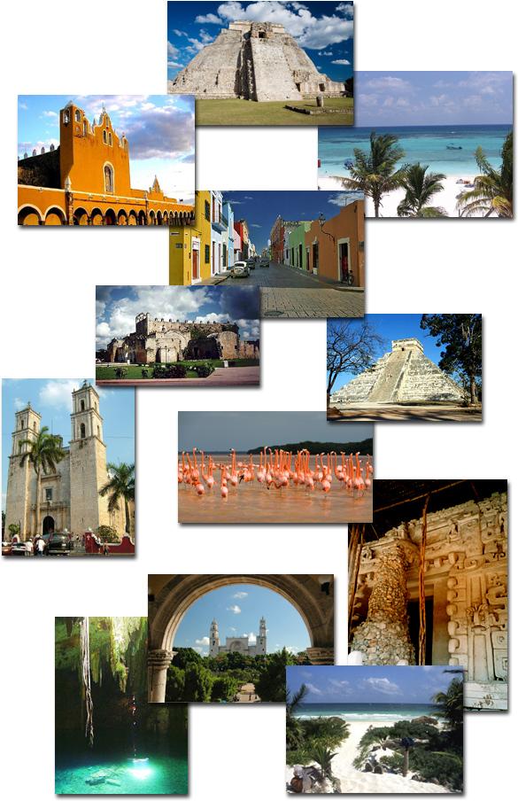 Die Stationen der Reise Cancún Das künstliche Ferienparadies ist nur der Auftakt der Reise. Valladolid Valladolid ist eine der ältesten Kolonialstädte des Landes.
