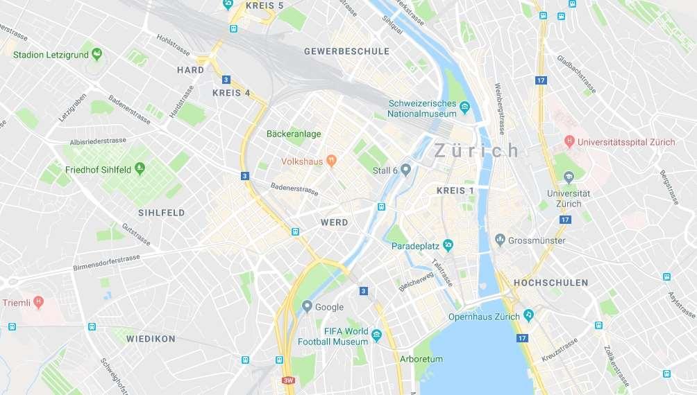 Lage und Umgebung An zentraler Lage in Zürich-Aussersihl, im Hardquartier, liegt diese neu