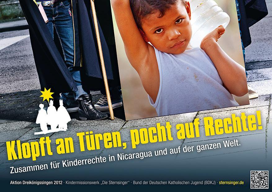 Sie wird getragen vom Kindermissionswerk Die Sternsinger und vom Bund der Deutschen Katholischen Jugend (BDKJ).