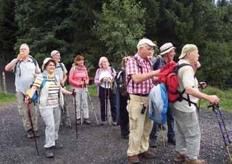 Gemeinde Mit Wanderfreunden unterwegs Wie schon so viele Jahre fand unsere traditionelle Wanderfreizeit in diesem Jahr Anfang September statt.