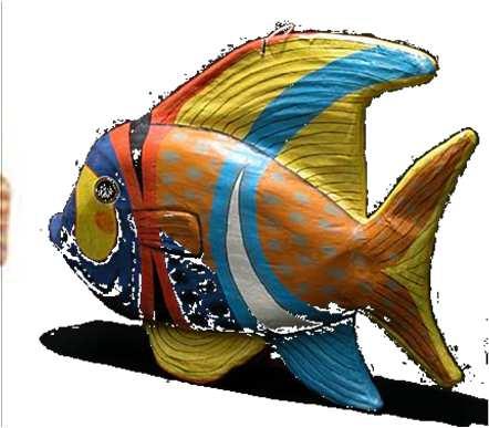 5 Dekorationsobjekte Tropenfische