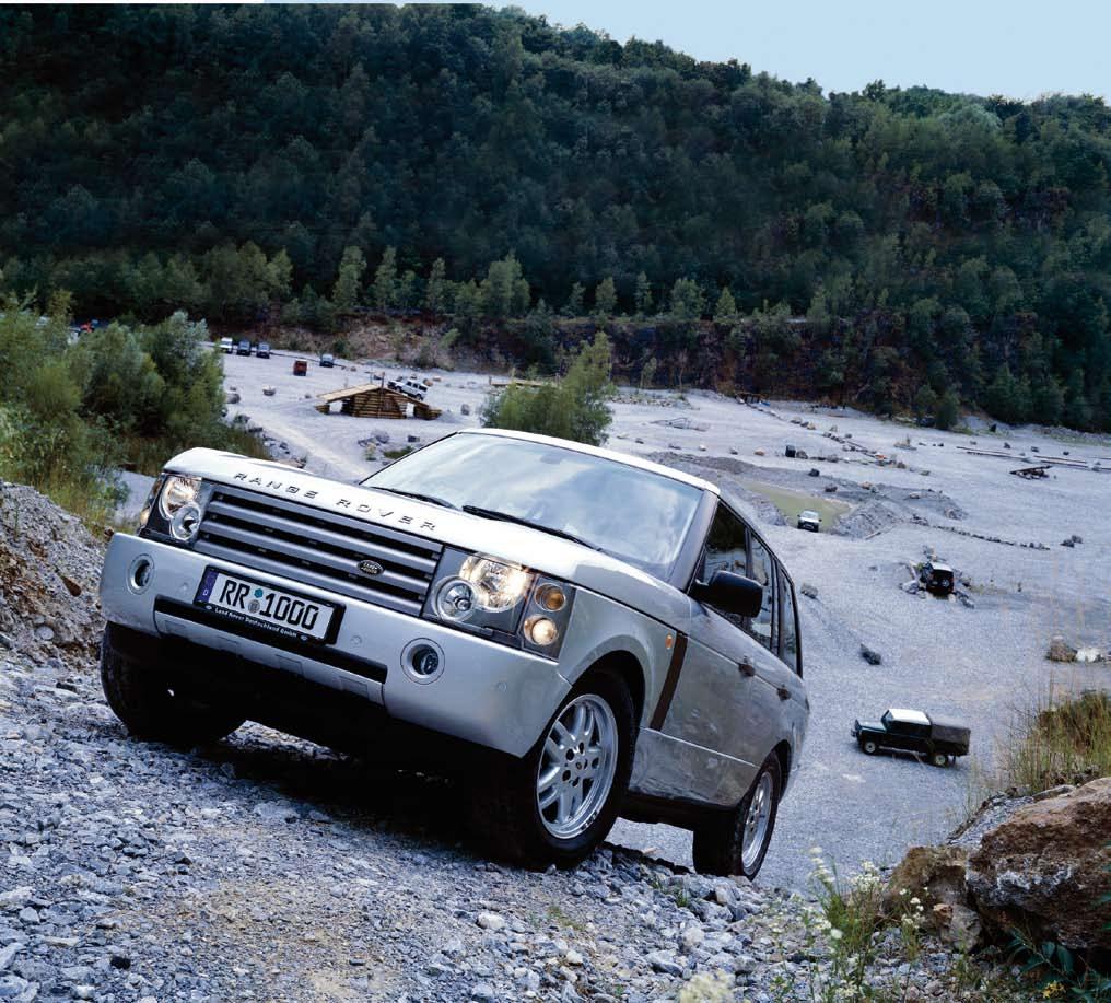 einmalige erfahrungen. die Land Rover Experience Tour.