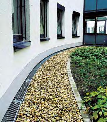 Die ausgezeichnete Ergänzung zu Ablaufsystemen auf abgedichteten Nutzflächen, Balkonen oder Terrassen heißt deshalb SitaDrain.
