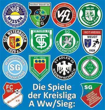 Uhr FC Niederroßbach - SSV Weyerbusch 14:30 Uhr Samstag, 10.11.