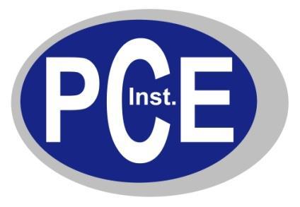 PCE Deutschland GmbH Im Langel 4 D-59872
