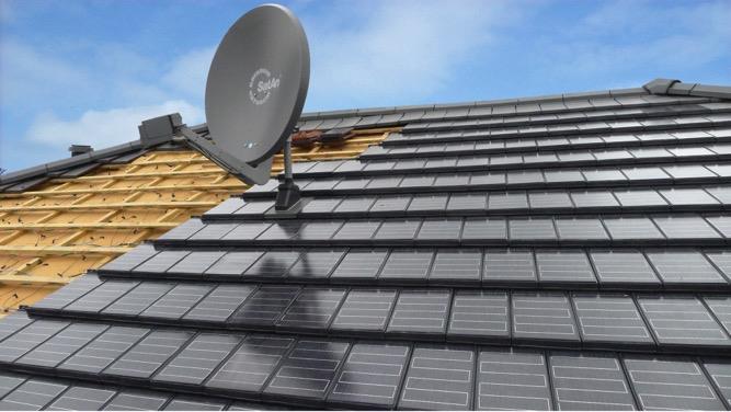 Die Technik von Autarq ermöglicht es, hochwertige Solaranlagen dezent und optisch ansprechend in das Dach zu integrieren.
