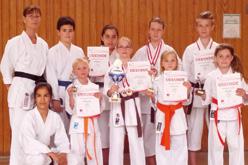 Judo / Karate Kyûdô Karate / Kyûdô U12-Bezirksmeisterschaft Bei den Bezirkseinzelmeisterschaften der U12 am 20.