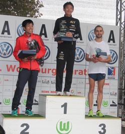 Das Herrenrennen entschied der frisch gebackene deutsche Seniorenmeister über die 10km, Valentin Harwardt (VfL Wolfsburg).