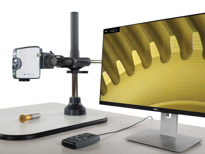 Nutzen Sie die volle Kraft der digitalen Bildgebung mit dem leistungsstarken Videomikroskop EVO Cam.