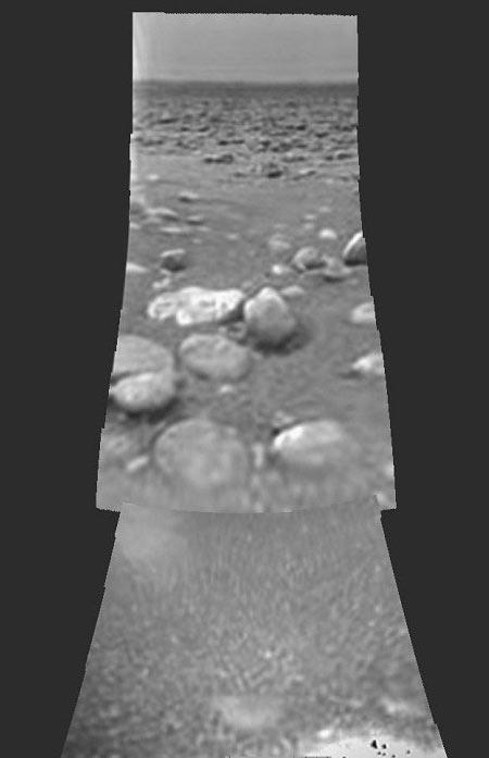 Titan Oberfläche Abb.